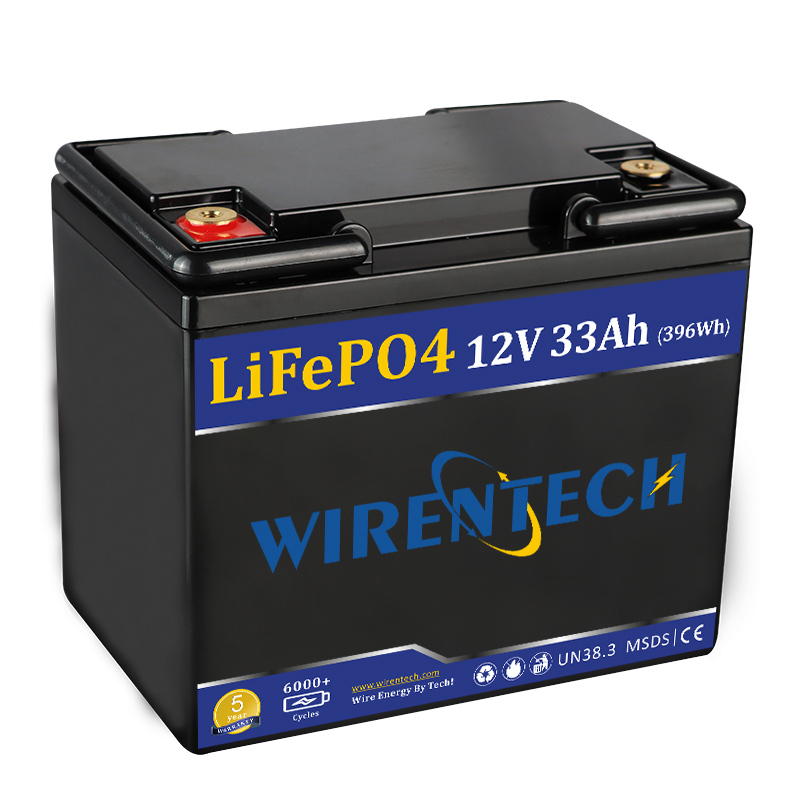 batería de litio solar de la luz de calle de la batería 18650 1500mah 3.7v de Panasonic de la batería de 12v 33ah 20ah 